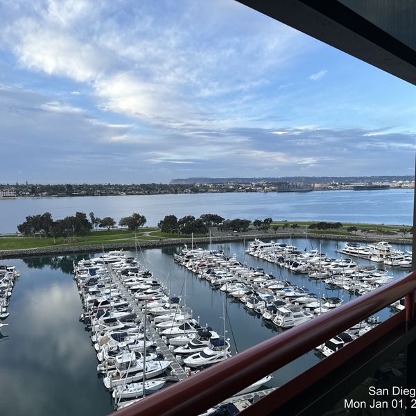 Foto tirada no(a) Marriott Marquis San Diego Marina por J Scott O. em 1/1/2024
