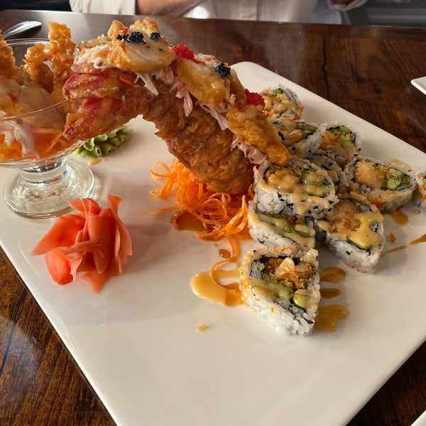 Photo taken at Rain Thai and Sushi Bar by J Scott O. on 10/1/2019