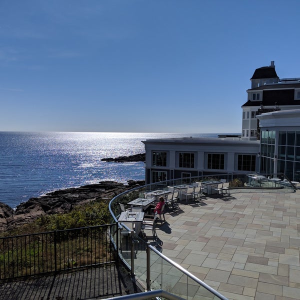 Photo taken at Cliff House Maine by Rami M. on 10/19/2018