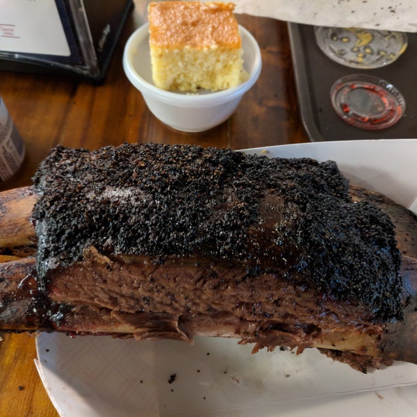 The beef ribs are fantastic, and you can't go wrong with the brisket