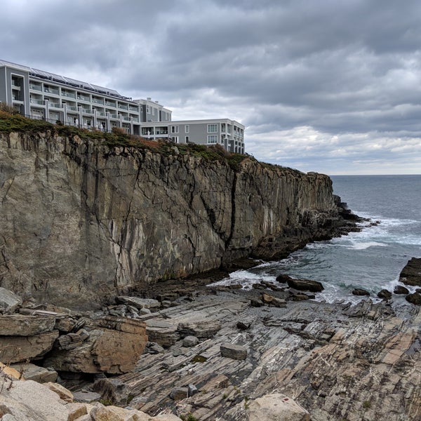 Photo taken at Cliff House Maine by Rami M. on 10/20/2018