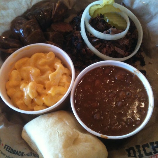 Photo taken at Dickey&#39;s Barbecue Pit by Cassandra T. on 9/28/2013