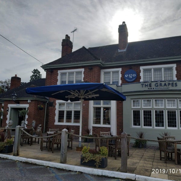Ego At The Grapes Restaurant in Shrewsbury