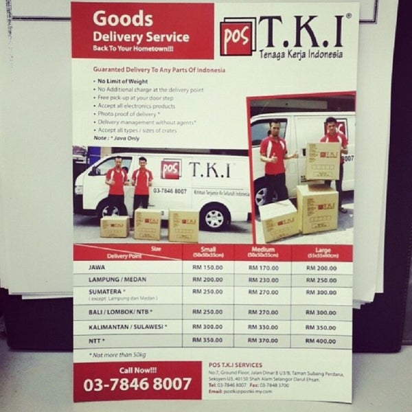 Photos At Pos Tki Services 6 Tips