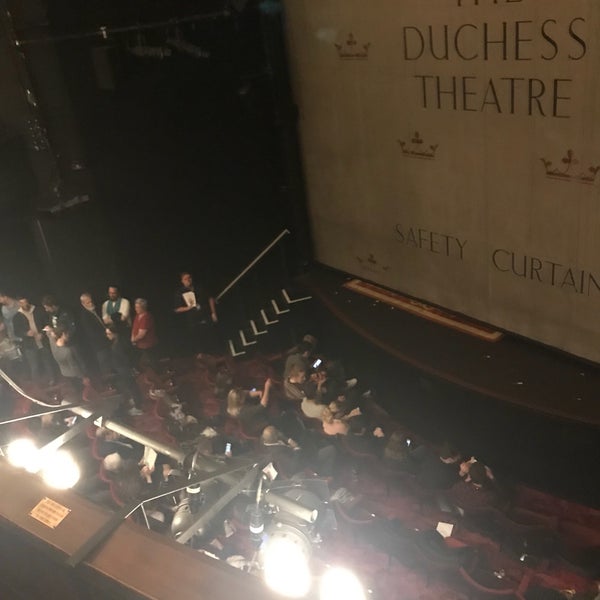 Photo taken at Duchess Theatre by Stephan R. on 4/27/2018