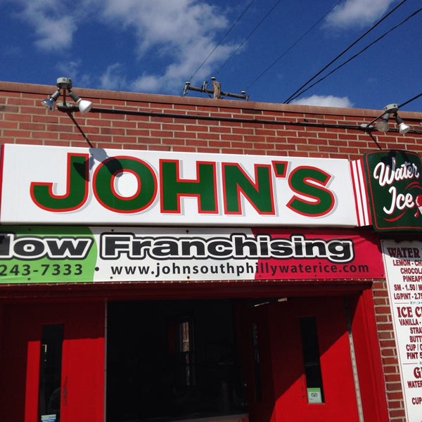Photo taken at John&#39;s Water Ice by Brian J. on 4/5/2014