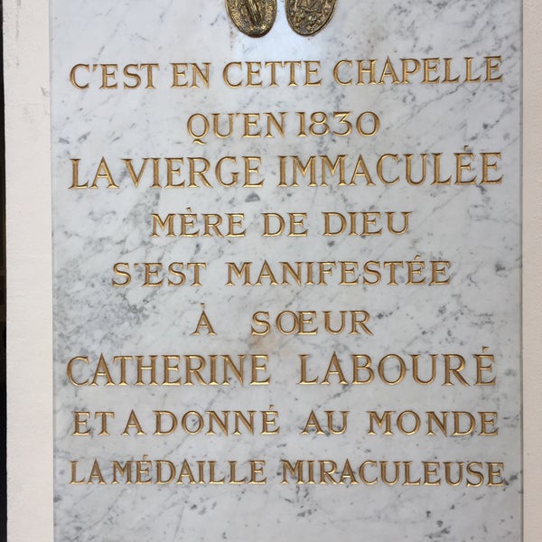 Photo taken at Chapelle Notre-Dame de la Médaille Miraculeuse by Isa L. on 6/9/2017
