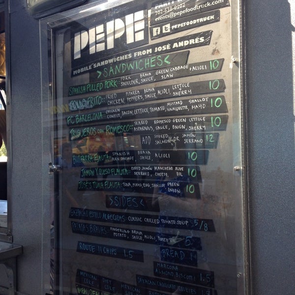Foto scattata a Pepe Food Truck [José Andrés] da Isa L. il 9/20/2013