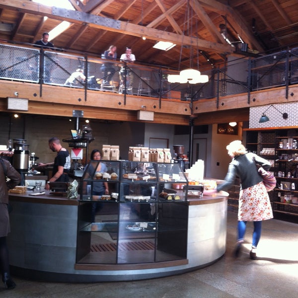 Photo taken at Sightglass Coffee by Anil B. on 4/13/2013