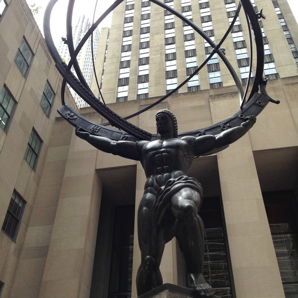 Photo taken at Rockefeller Center by anbets on 5/6/2013