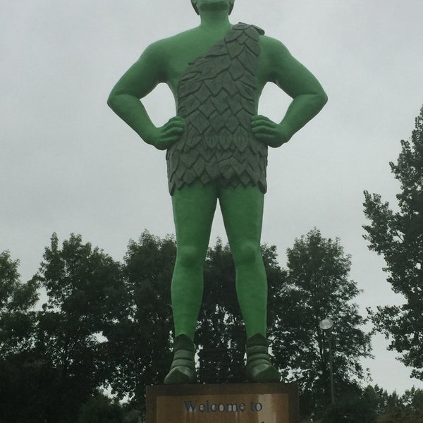 Photo taken at Jolly Green Giant Statue by Kimmee A. on 8/24/2016