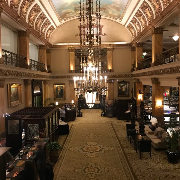 Photo taken at The Pfister Hotel by Jeff H. on 5/31/2018