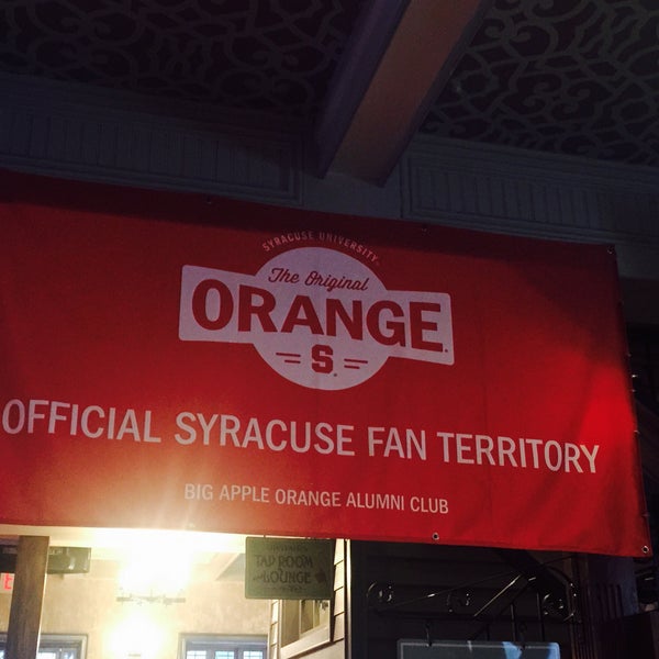 Great place to go and watch Syracuse Basketball games! They have great 'orange' specials during the games. Great atmosphere- 2 floors, great bartenders.