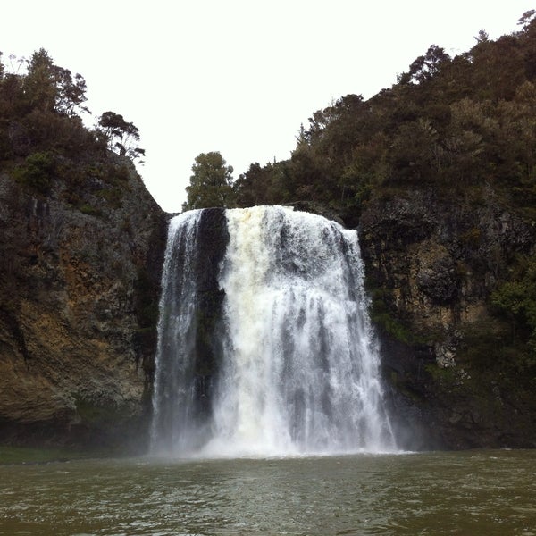 Photo taken at Hunua Falls by RT on 9/6/2015
