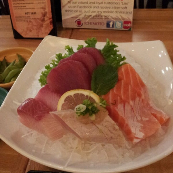 Photo taken at Sushi Ichimoto by Cage M. on 2/23/2013