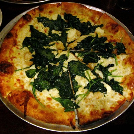 Somewhere between NYC and Parlor style pizza... but always delicious!