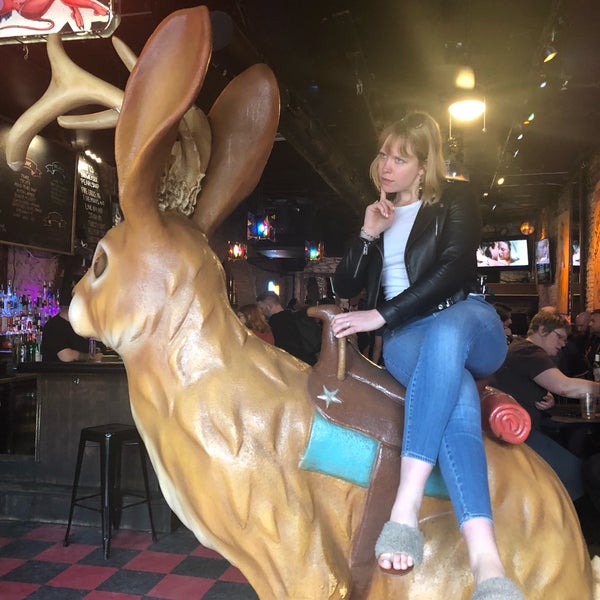 Photo taken at The Jackalope by Julia S. on 3/11/2018