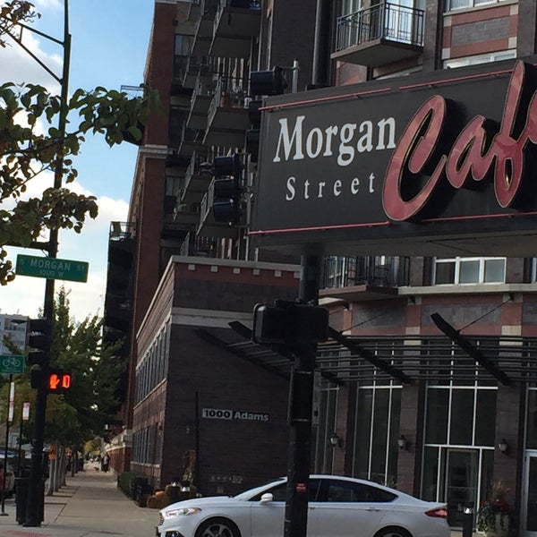 Photo taken at Morgan Street Cafe by Glo K. on 10/30/2015