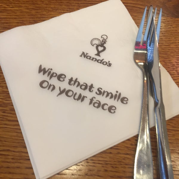 Photo taken at Nando&#39;s by Audrwey A. on 10/25/2016