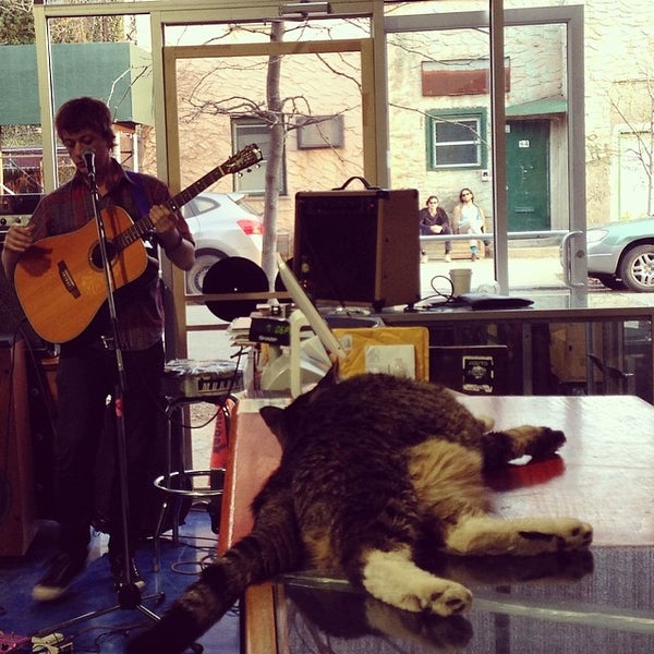 Photo taken at Academy Records Annex by Kat E. on 4/19/2014