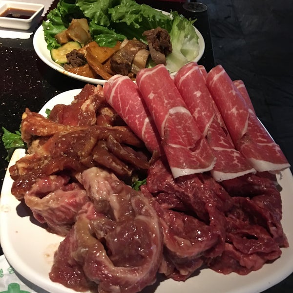 Photo taken at Manna Korean BBQ by D L. on 2/25/2016