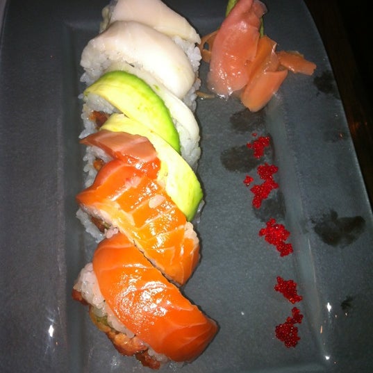 Photo taken at The One Sushi + by Stacy T. on 12/17/2012