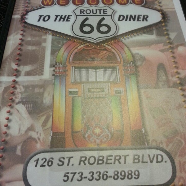 Foto scattata a Route 66 Diner da Pritesh P. il 10/5/2013
