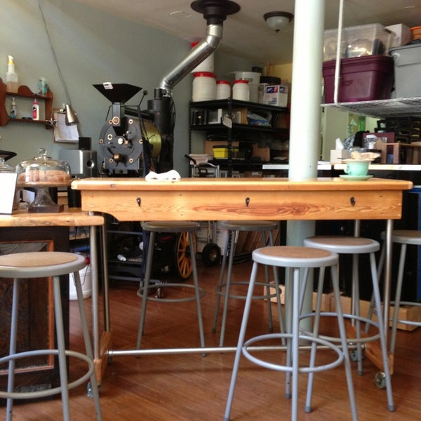 Photo taken at Penstock Coffee Roasters by Dan S. on 5/26/2013