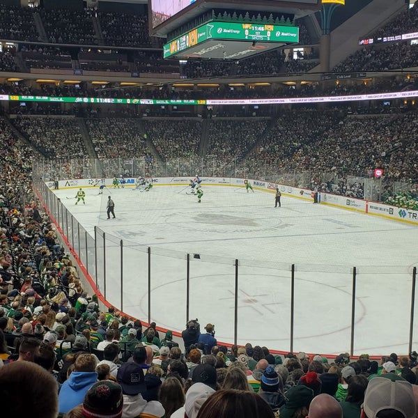 Photo taken at Xcel Energy Center by Josh R. on 12/31/2023