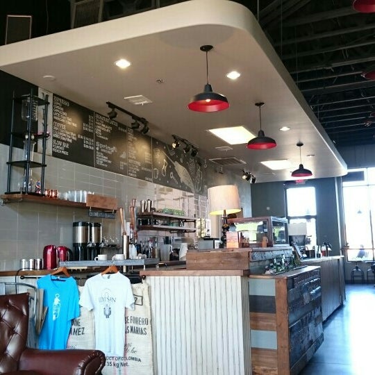 Photo taken at Edison Coffee Co by Lukas K. on 3/13/2016