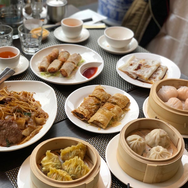 Tasty dim sum, large selection and all handmade. There is even an open dimsum kitchen where you can see the chefs steam the dumplings!