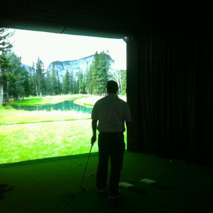 Photo taken at The Range Golf Center &amp; Sports Bar by Mehul P. on 9/20/2012