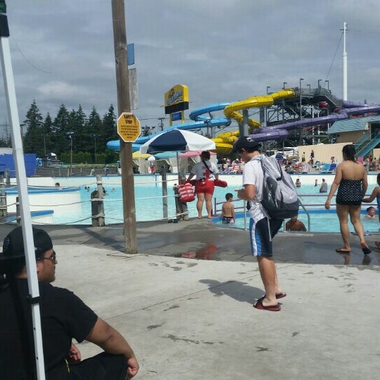 Photo taken at Wild Waves Theme &amp; Water Park by Carrie B. on 7/1/2016