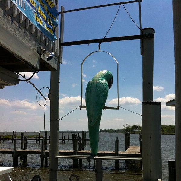 Photo taken at Skippers Pier Restaurant and Dock Bar by Rory F. on 5/12/2013