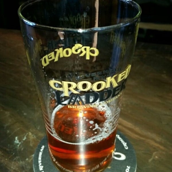 Photo taken at Crooked Ladder Brewing Company by Allison S. on 1/17/2015