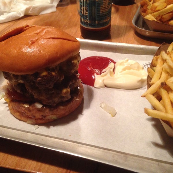 This is the best burger I've ever had.