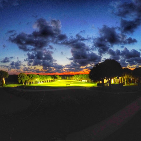 Photo taken at Kemer Golf &amp; Country Club Golf Range by Serkan E. on 7/17/2015