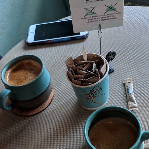 Photo taken at Kropka Coffee&amp;Bakery by TC Murat D. on 3/22/2019