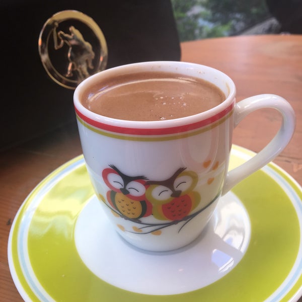 Photo taken at Baykuş Coffee Shop by Esra N. on 1/5/2018