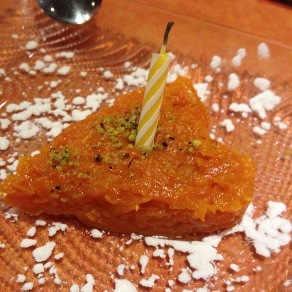 Photo taken at Sagar Indian Cuisine by María T. on 1/11/2014
