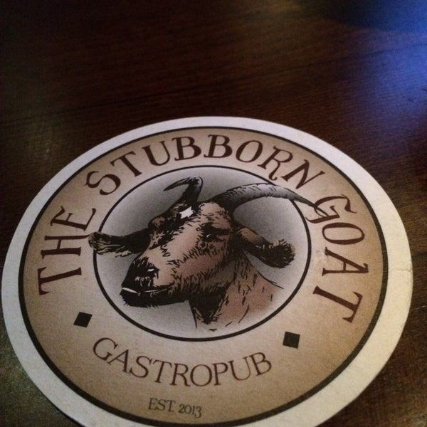 Photo taken at The Stubborn Goat Gastropub by J.R. N. on 12/29/2013