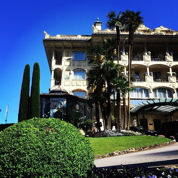 Photo taken at Hotel Villa e Palazzo Aminta by William B. on 5/25/2014