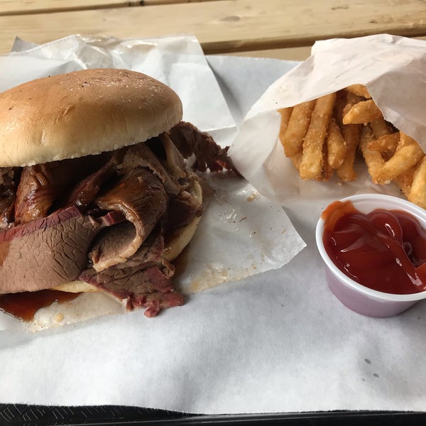 Photo taken at Slap&#39;s BBQ by Roger R. on 3/20/2019