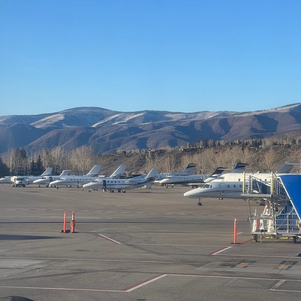 Photo taken at Aspen/Pitkin County Airport (ASE) by Michael A. on 3/9/2025