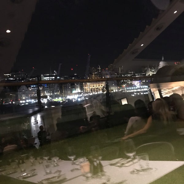Photo taken at OXO Tower Brasserie by Abra G. on 4/13/2019