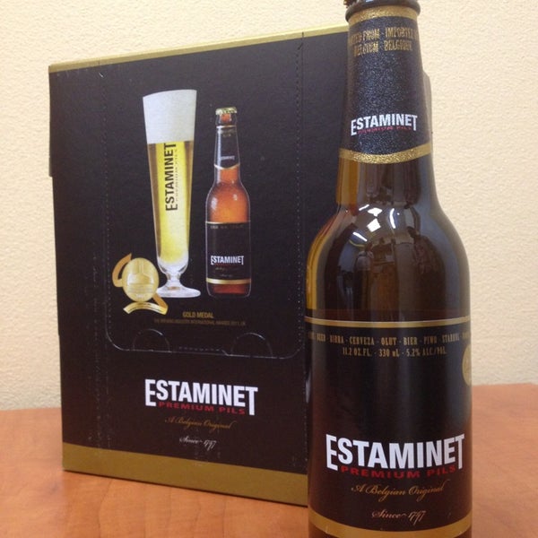 Теперь тут есть упаковки Estaminet Premium Pils по 6 штук, всего за 95 грн. Что дешевле, чем покупать просто 6 бутылок по 18 грн:))))