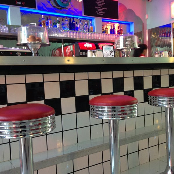 Photo taken at TRIXIE American Diner by German G. on 6/8/2013