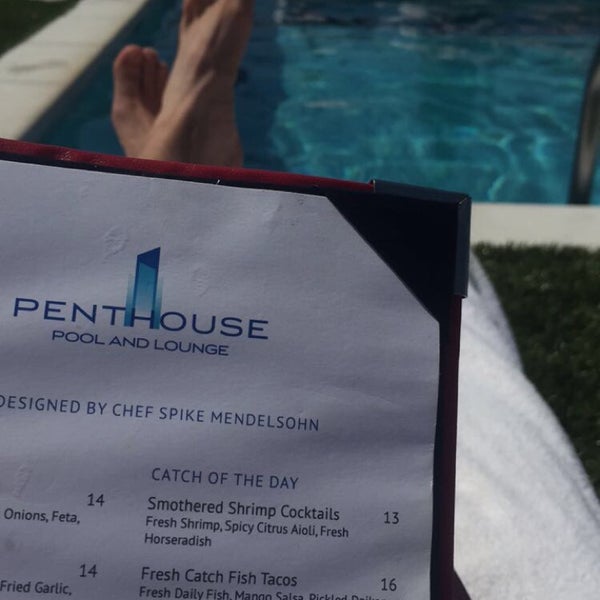 Photo taken at Penthouse Pool and Lounge by Anthony V. on 5/30/2015