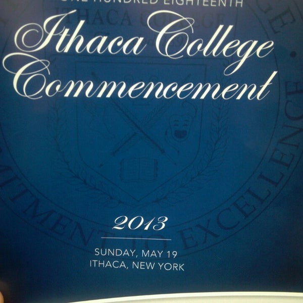 รูปภาพถ่ายที่ Ithaca College โดย Claudia G. เมื่อ 5/19/2013
