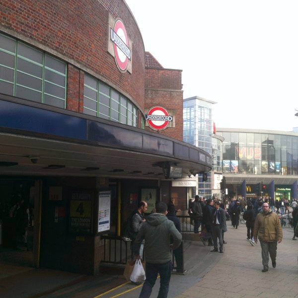 Wood Green London Underground Station Metro Station In London